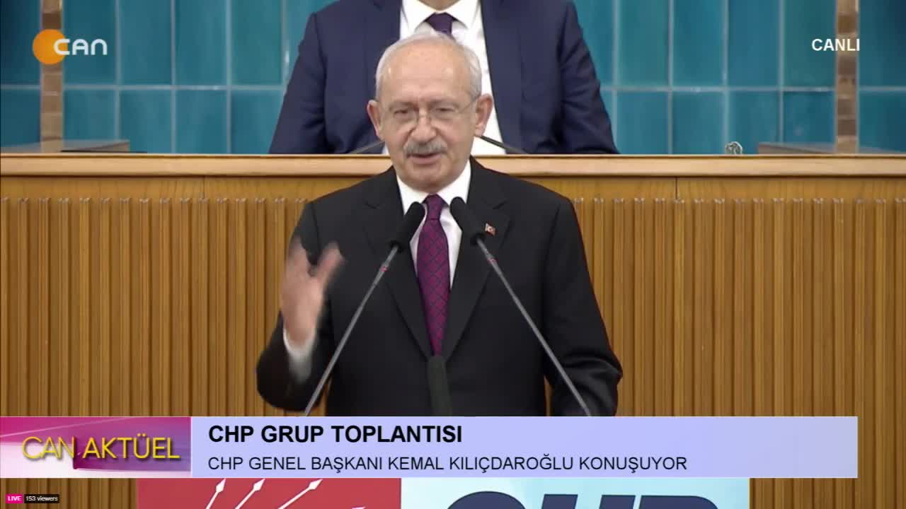 CHP Grup Toplantısı - CHP Genel Başkanı Kemal Kılıçdaroğlu Konuşuyor...