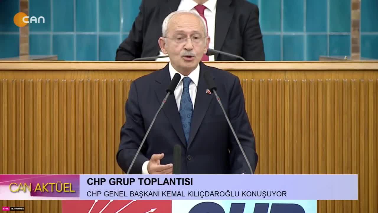 CHP Grup Toplantısı 

CHP Genel Başkanı Kemal Kılıçdaroğlu Konuşuyor