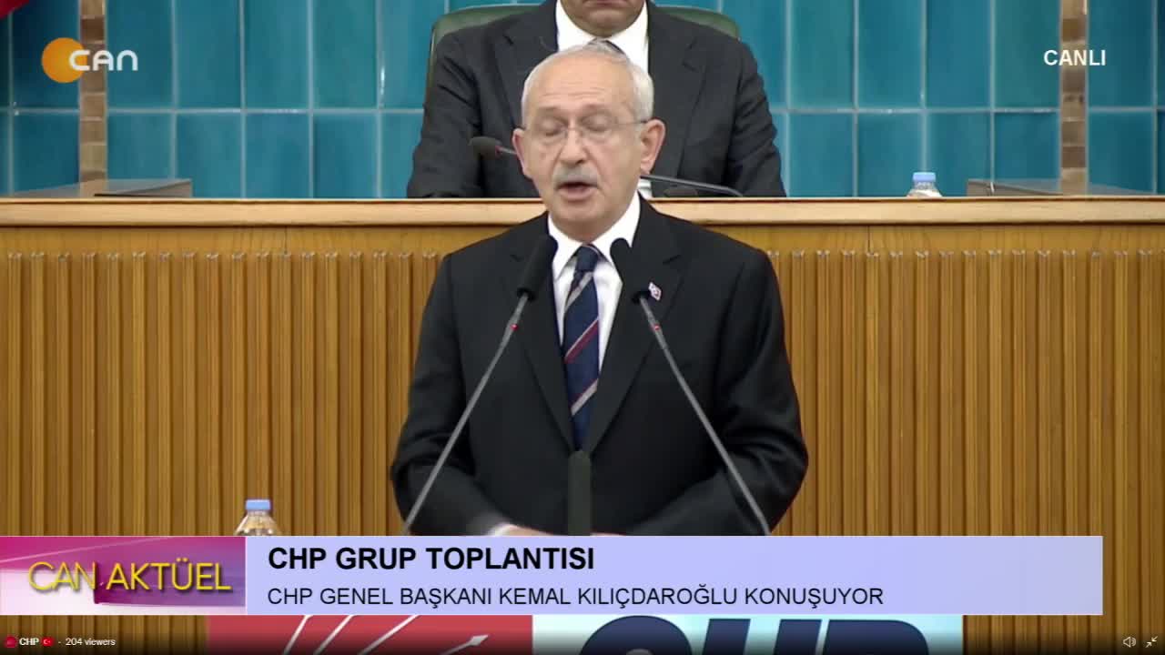 CHP Grup Toplantısı - CHP Genel Başkanı Kemal Kılıçdaroğlu Konuşuyor...