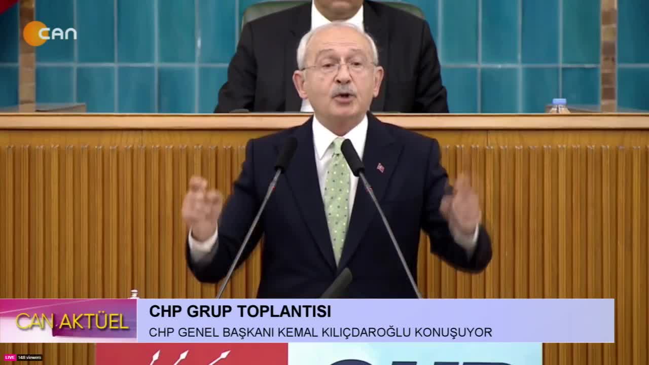 CHP Grup Toplantısı. CHP Genel Başkanı Kemal Kılıçdaroğlu Konuşuyor..