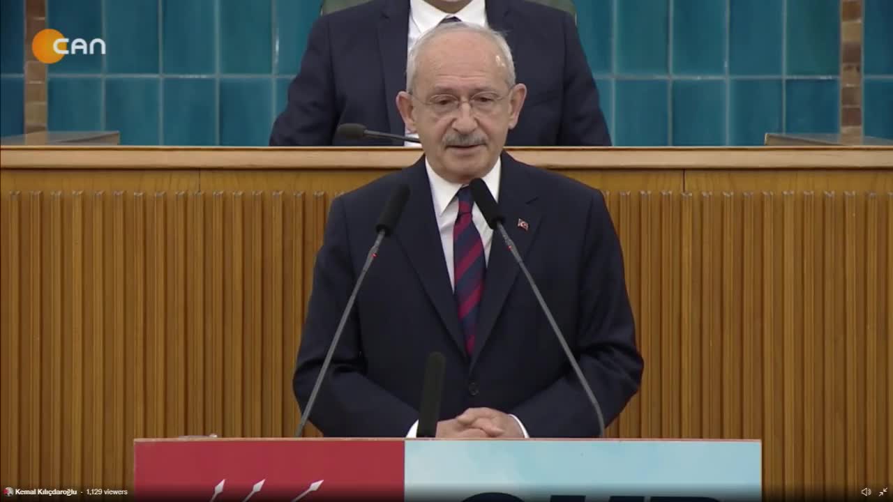 CHP Grup Toplantısı - CHP Genel Başkanı Kemal Kılıçdaroğlu Konuşuyor