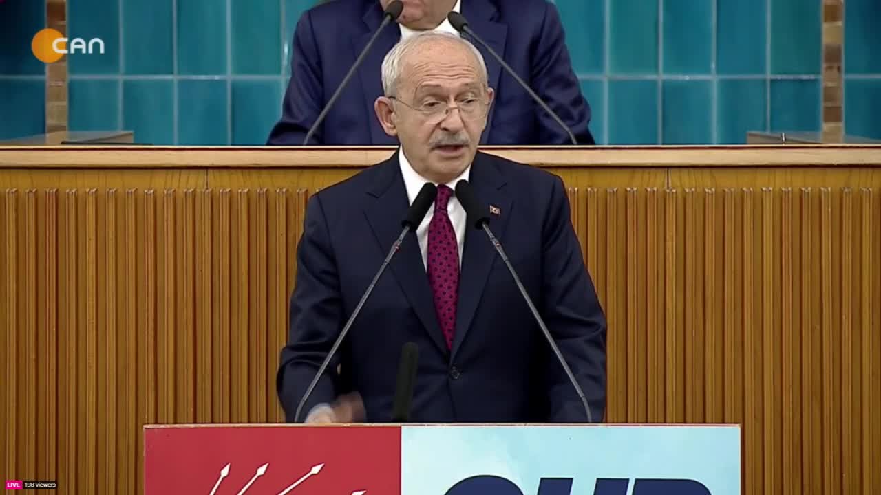 CHP Genel Başkanı Kemal Kılıçdaroğlu Konuşuyor