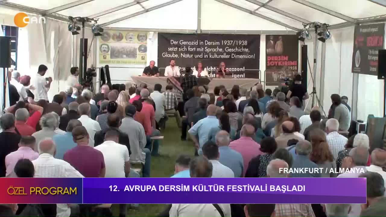 12. Avrupa Dersim Kültür Festivali Başladı... - FRANKFURT / ALMANYA - Canlı