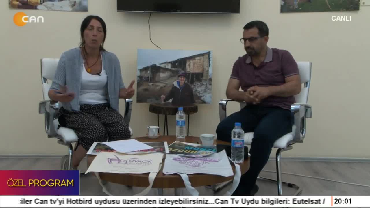 Dersim / Ovacık Belediye Başkanı Mustafa Sarıgül CANLI yayında  gündemi değerlendiriyor. Rohat Emekçi ile Özel Progrm Can Tv'de