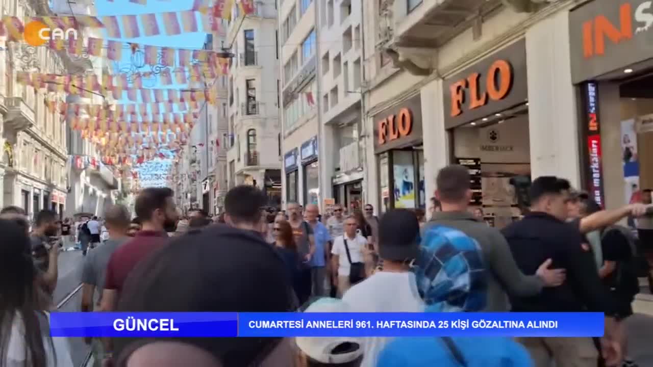 Cumartesi Anneleri Eylemi 961. haftada 25 kişi gözaltına alındı