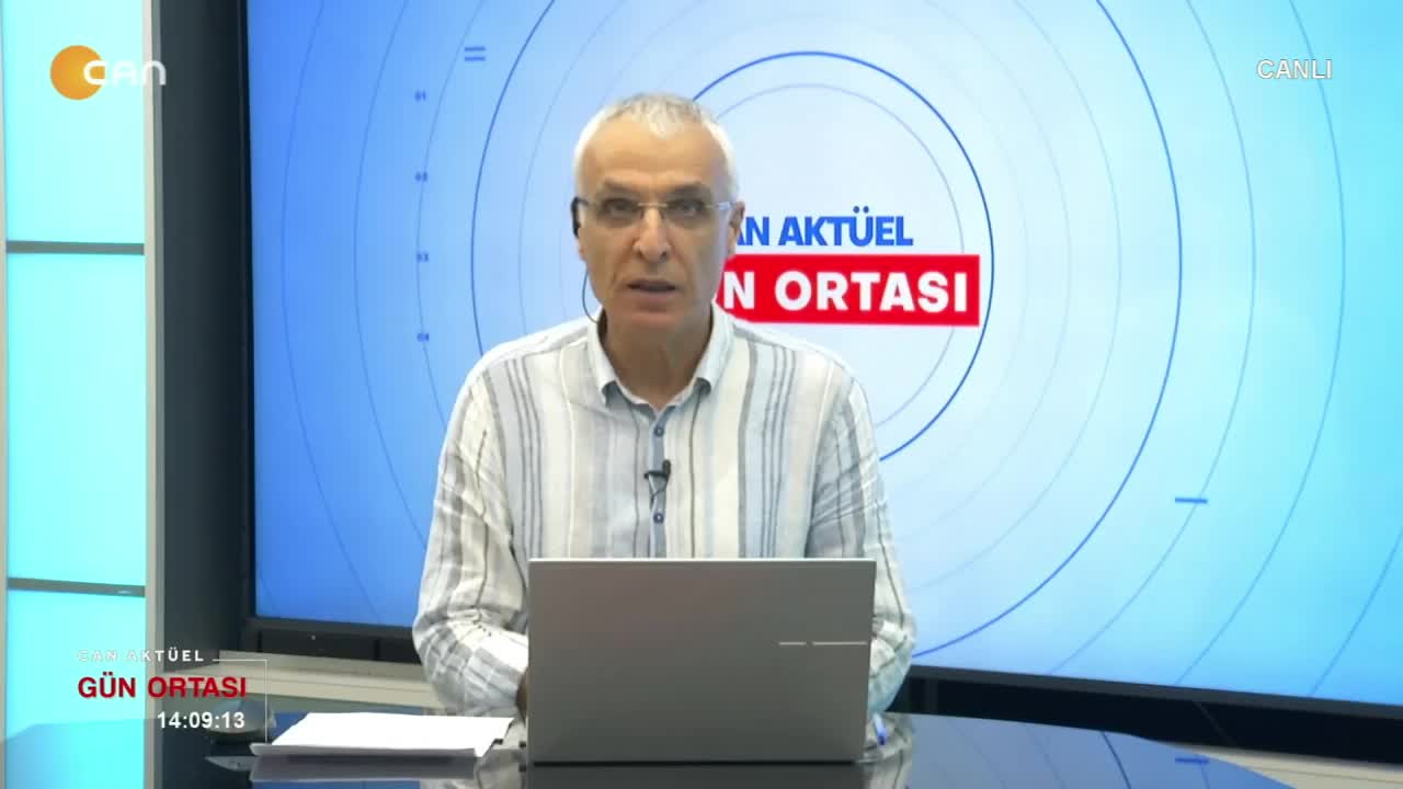 Veli Haydar Güleç’in sunduğu Can Aktüel Gün Ortası programının konuğu: Türkiye Gazeteciler Sendikası Genel Başkanı Gökhan Durmuş. 2 Bölüm