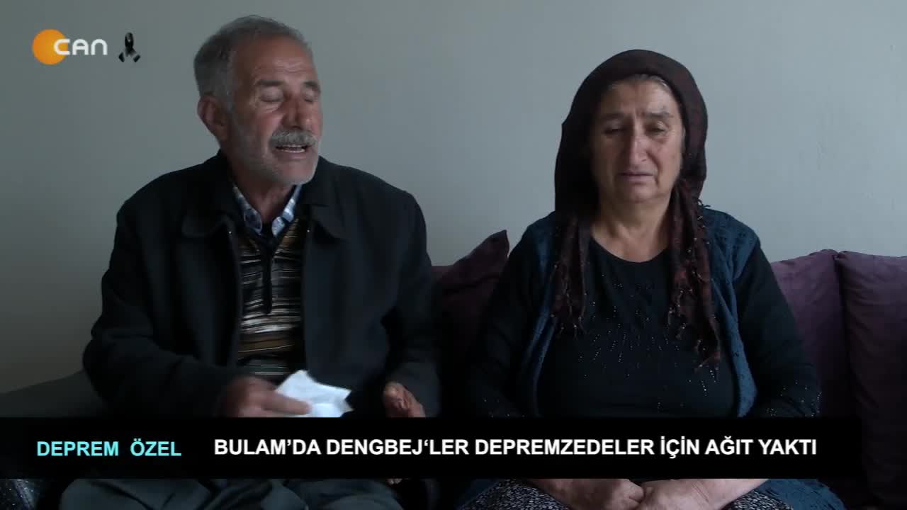 Adıyaman Bulam’da dengbejler depremzedeler için ağıt yaktı… Rohat Emekçi / Murat Demir
