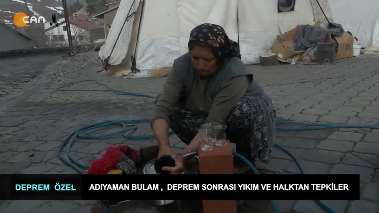 Adıyaman Bulam’da deprem sonrası yıkım ve yardımlar için halktan tepkiler – Rohat Emekçi / Murat Demir