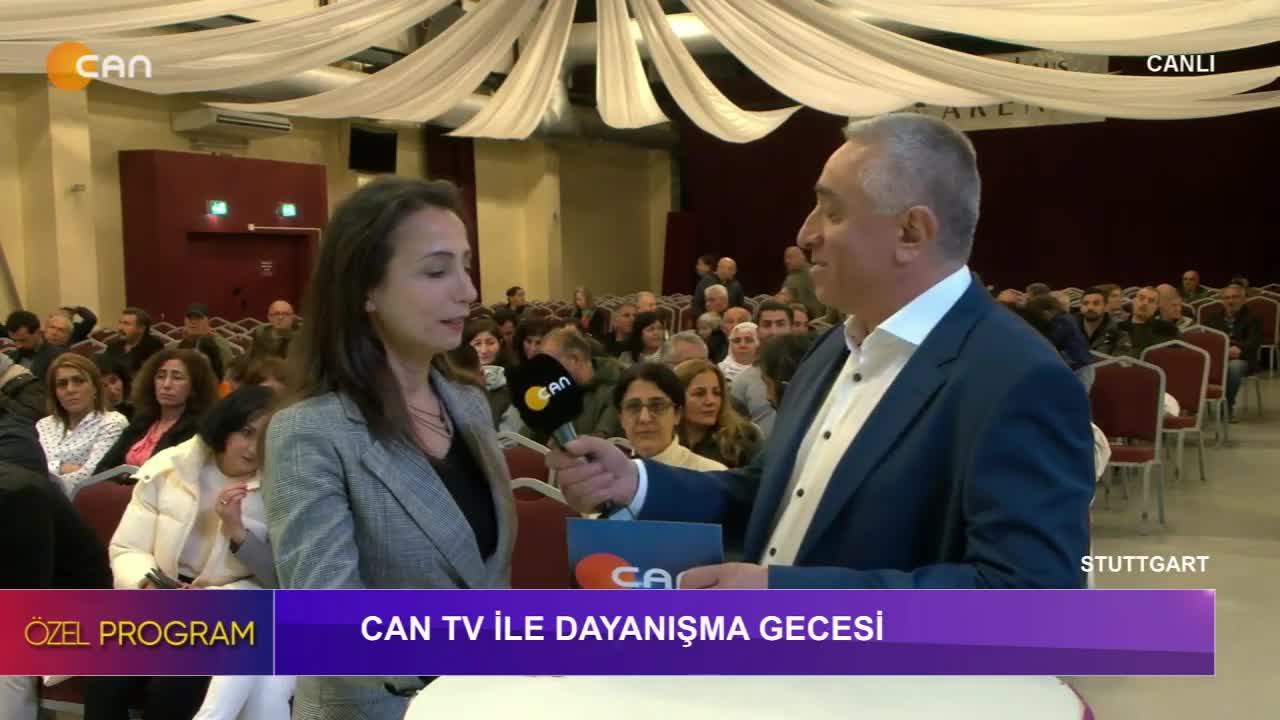 Stuttgart Can Tv Dayanışma Gecesi – Özel Program