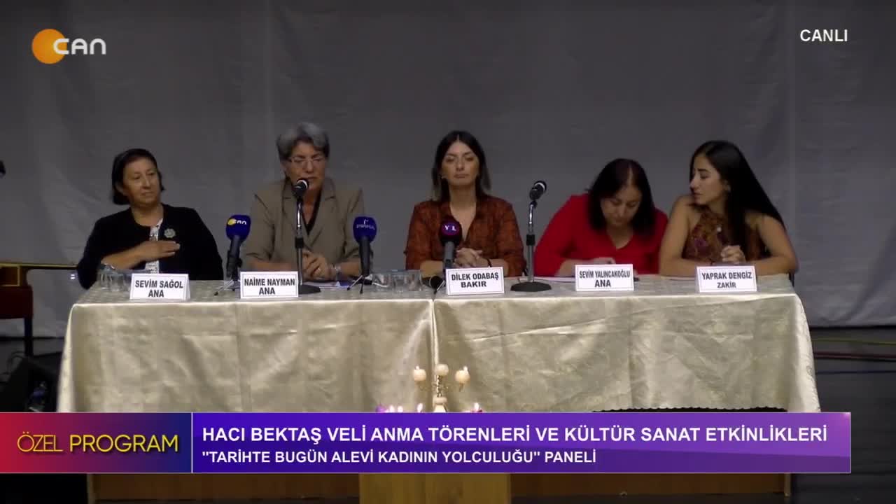 Hacıbektaş’ta Sokak Müziği – Erdem Pancarcı & Frıends. ‘Tarihte Bugün Alevi Kadınının Yolculuğu’ Paneli ve kadın deyiş dinletisi. CANLI YAYIN – 2. Bölüm