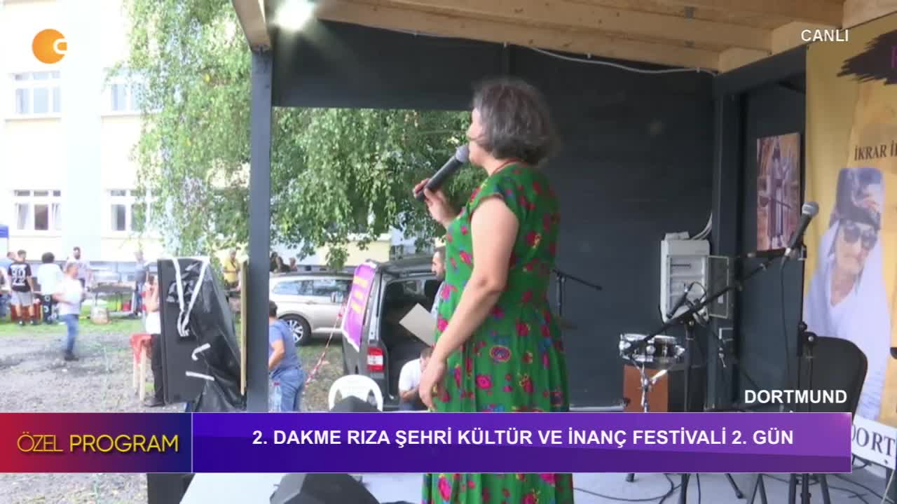 2. DAKME Rıza Şehri Festivali 2. Gün  – Dortmund – CANLI yayın -2