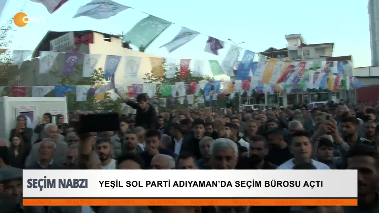 Yeşil Sol Parti Adıyaman’da Seçim Bürosu Açtı.