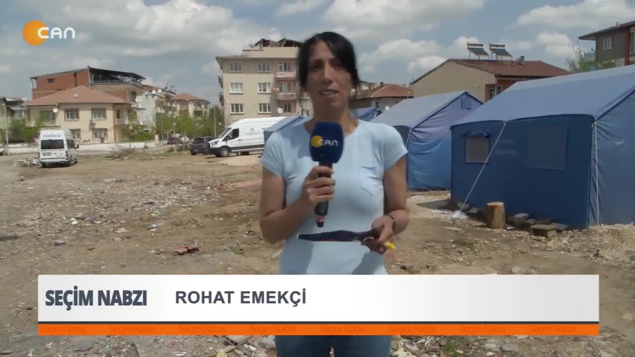 Can TV Seçim Nabzı’nda, Depremin vurduğu Malatya Çavuşoğlu mahallesinde, mahalle sakinlerine mikrofon uzattı.