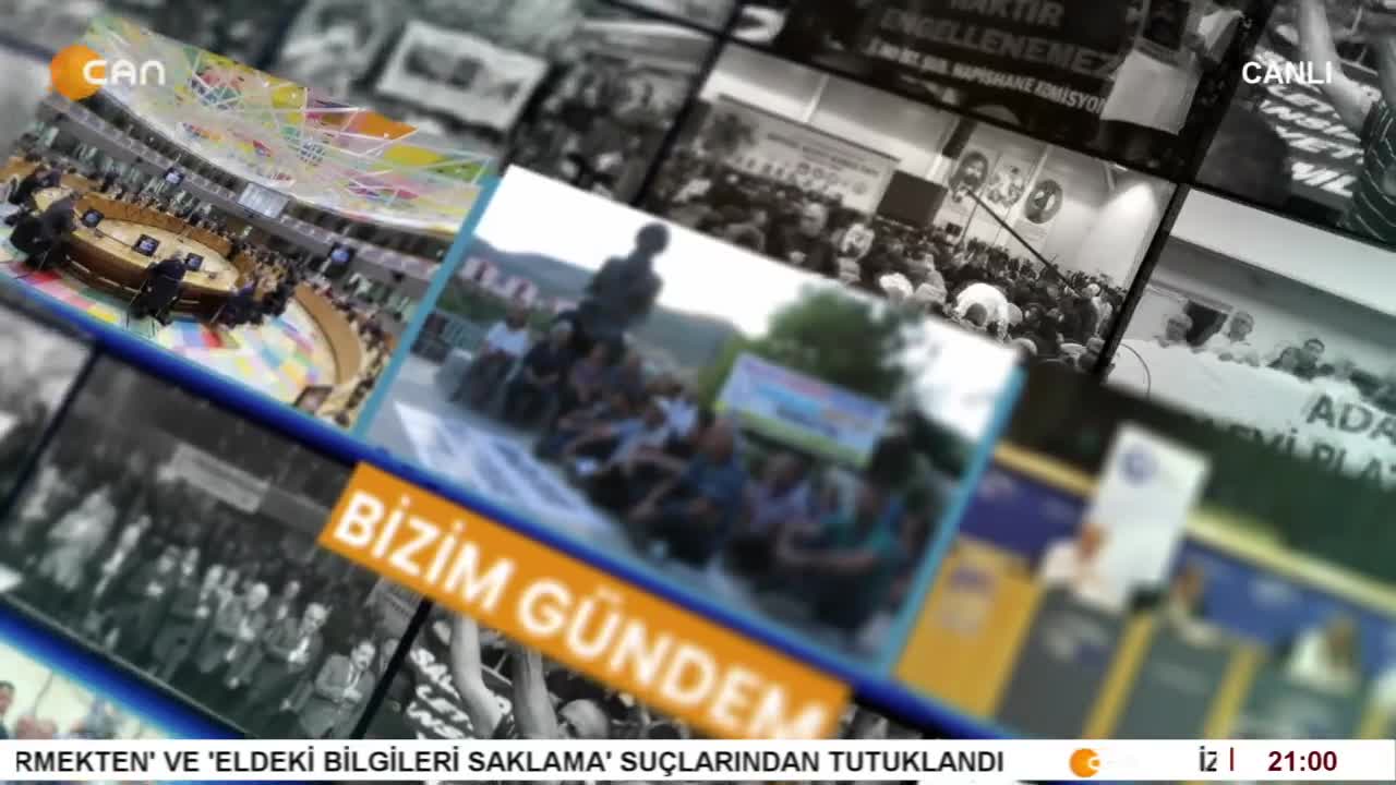 - İktidar'ın Gri Dedeler Projesi Sürüyor
- Diyanet Dersim'de Asker DenetimindeCami Temeli Attı
- Elif Sonzamancı'nın Hazırlayıp Sunduğu Bizim Gündem Programının Konukları AABK Eşit Başkanı Hüseyin Mat, Gazeteci Cemal Turan Ve Gazeteci Nilgin Mete - CANTV