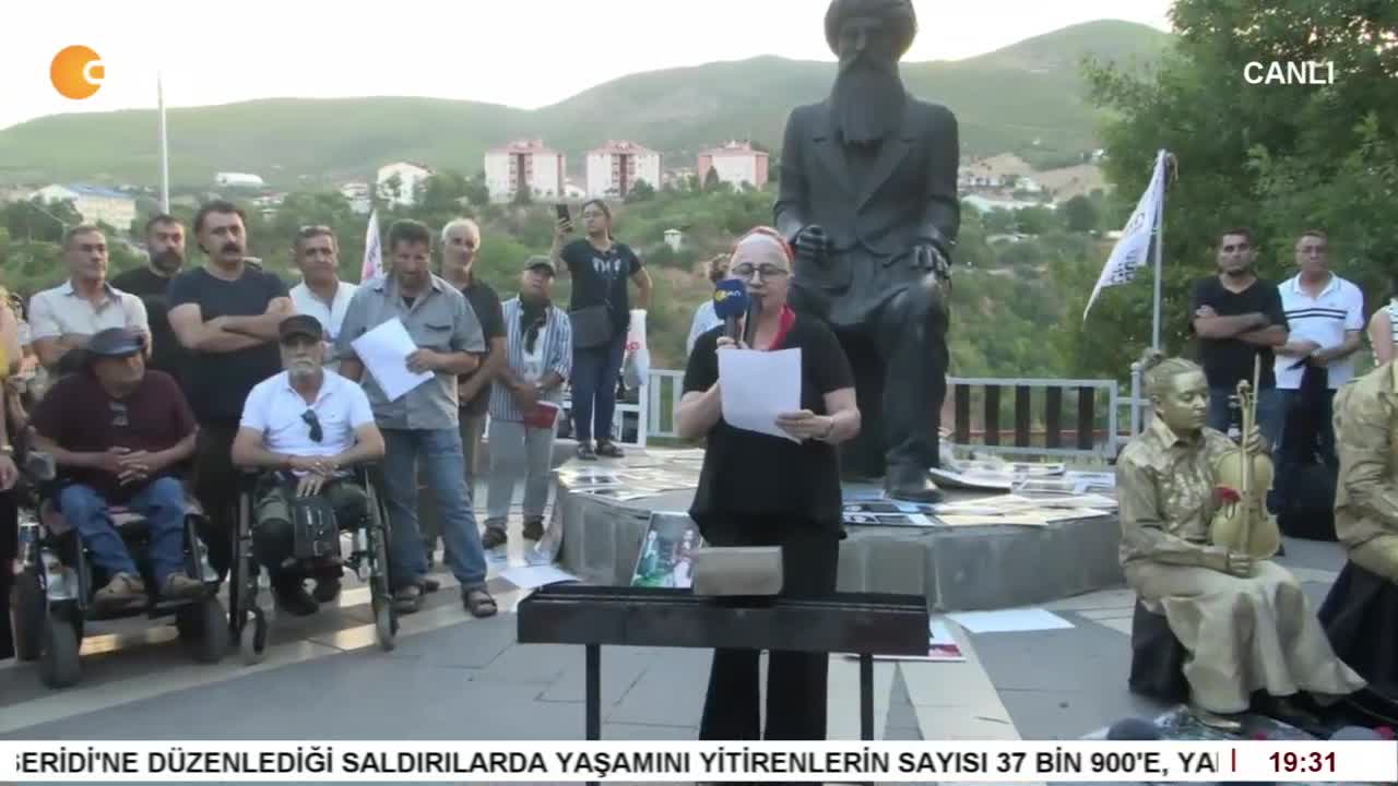 Sivas'ta Katledilenler 31. Yılında Dersim'de Anılıyor - CANTV