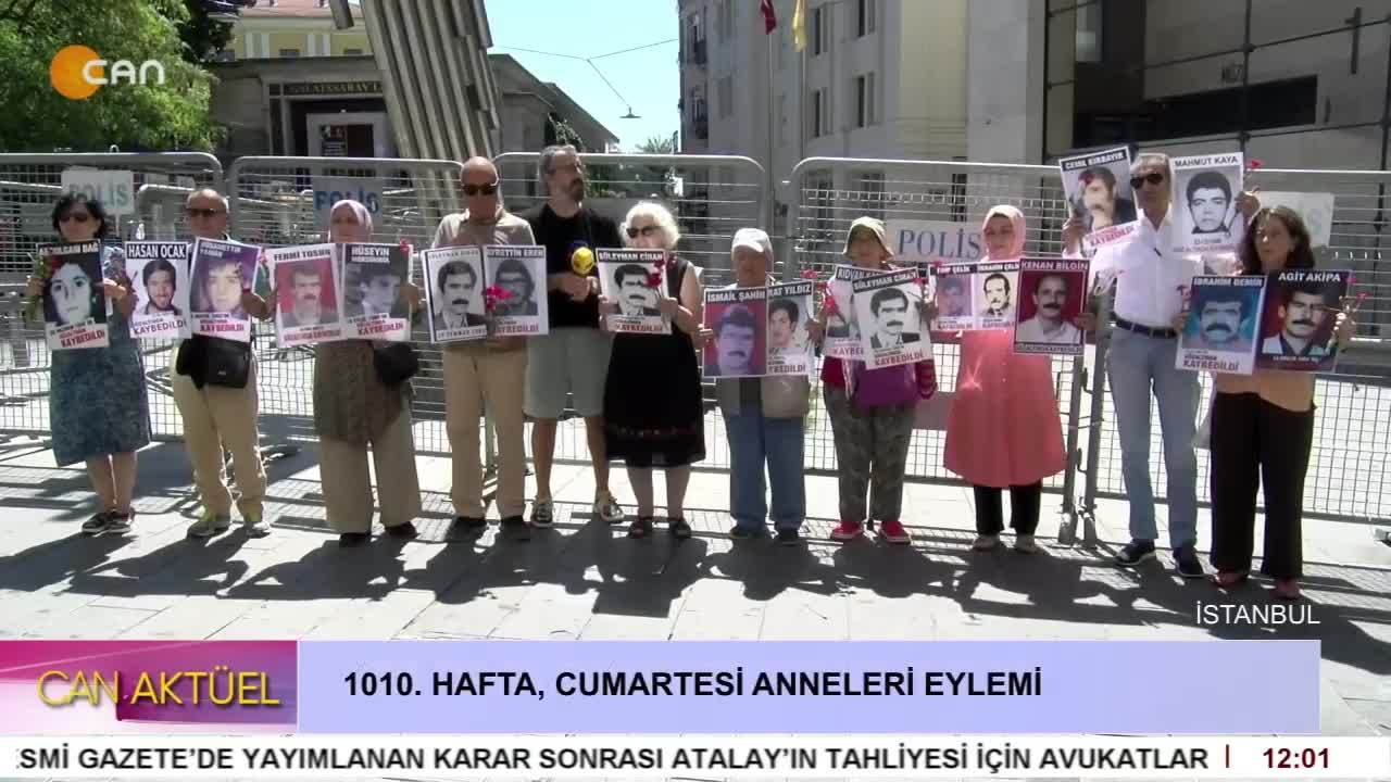 1010. Hafta Cumartesi Anneleri Eylemi. - CANTV