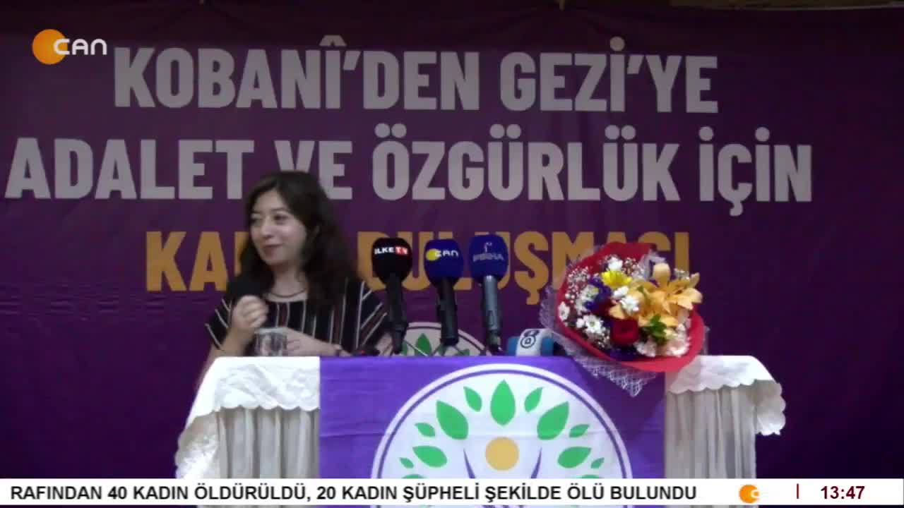 Kobanî'den Gezi'ye Adalet ve Özgürlük için Kadın Buluşması. - CANTV