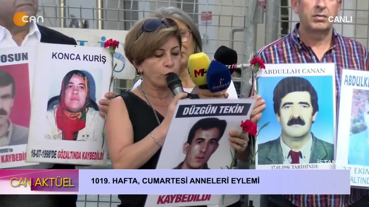 1019. Hafta Cumartesi Anneleri Eylemi. - CANTV