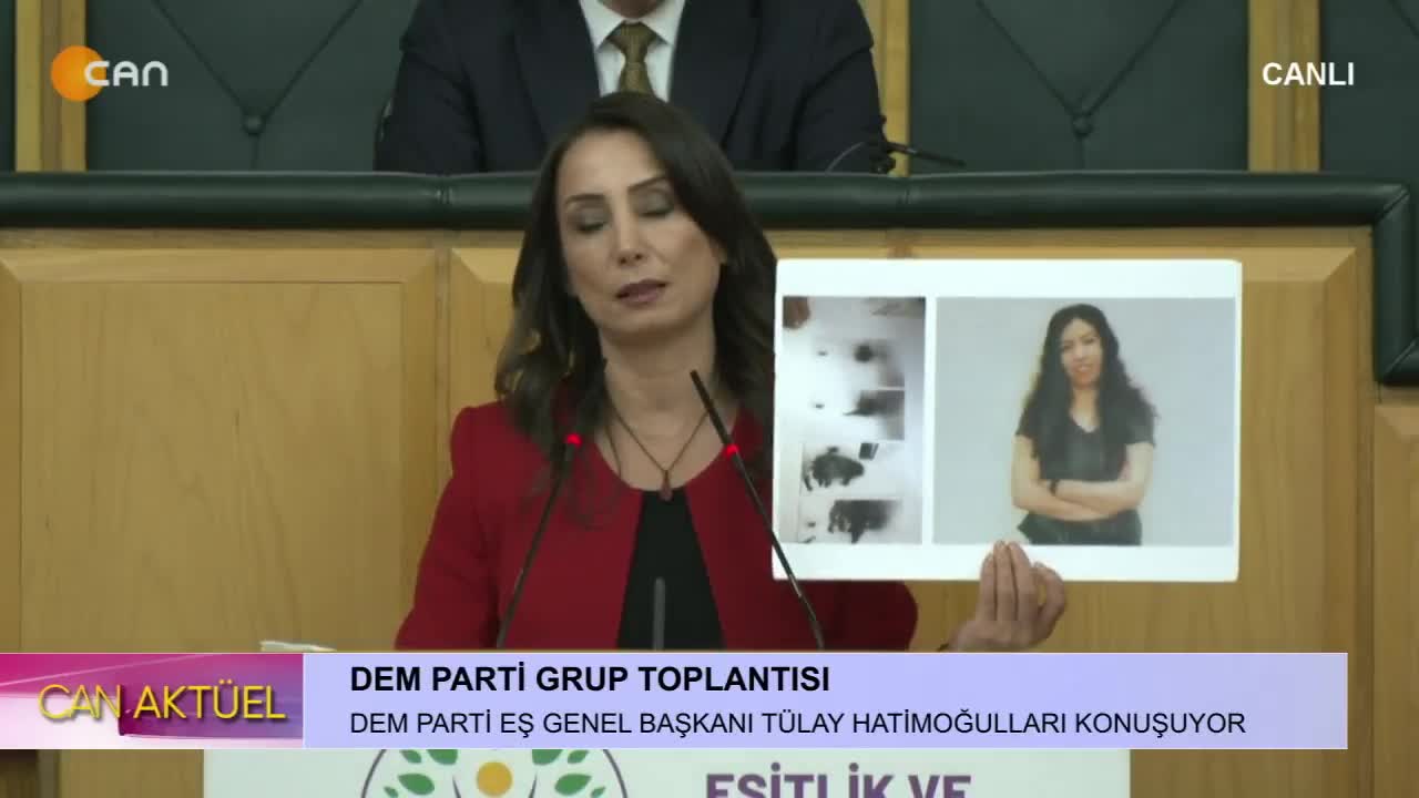 DEM Parti Grup Başkanvekili Tülay Hatimoğulları Konuşuyor. - CANTV