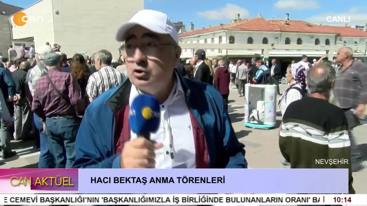 - Nevşehir / Hacıbektaş
- Alevi Bektaşi Cemevi Başkanlığının Hacıbektaş Etkinliklerini Ele Geçirmeye Çalışmasına Alevi Kurumlarından Tepki  - CANTV