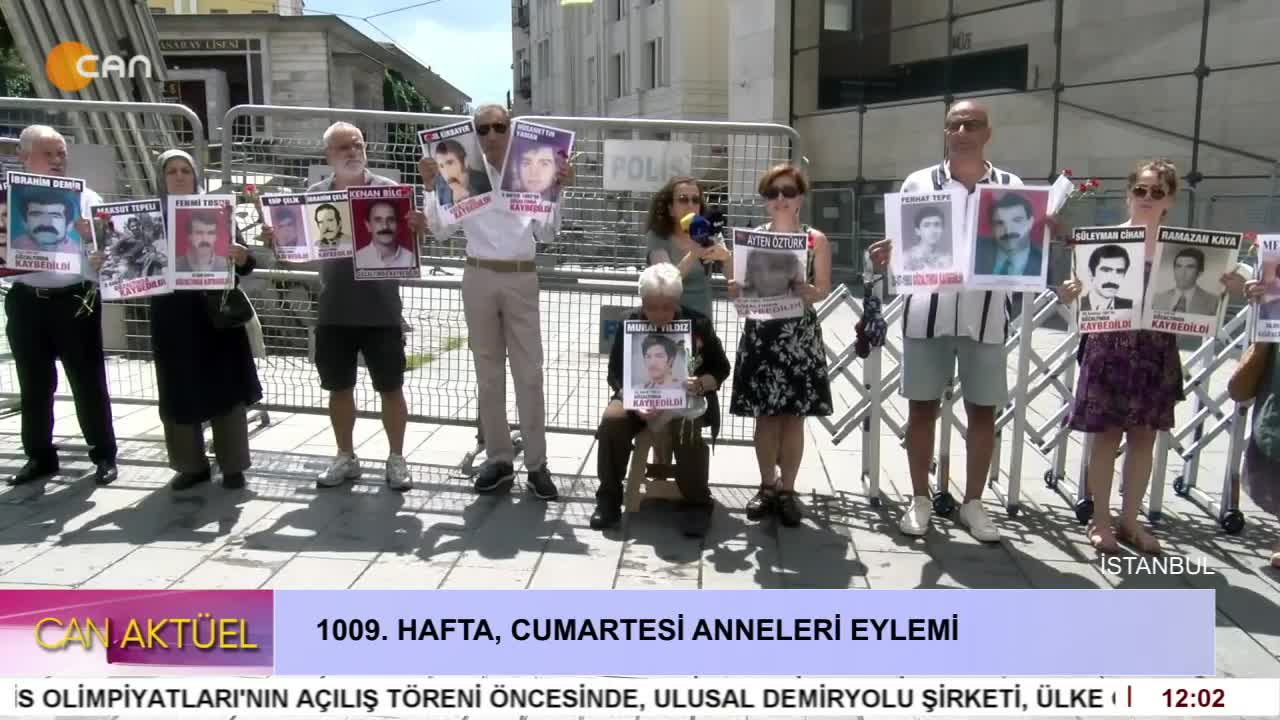 1009. Hafta Cumartesi Anneleri Eylemi. - CANTV