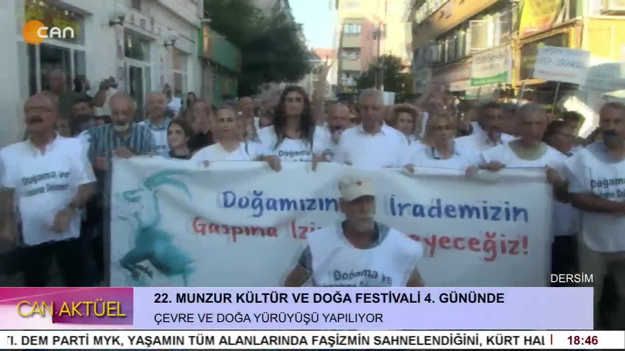 - 22. Munzur Kültür Ve Doğa Festivali 4. Gününde 
- Çevre Ve Doğa Yürüyüşü Yapılıyor - CANTV