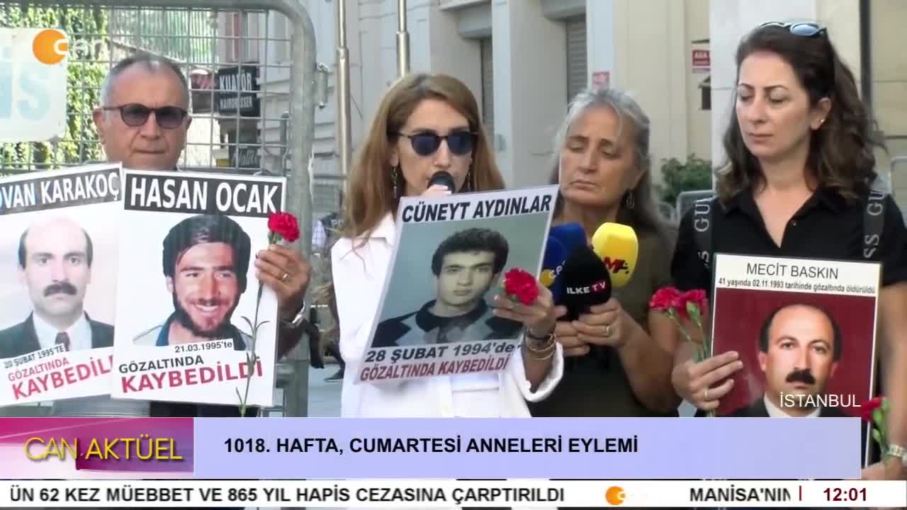 1018. Hafta Cumartesi Anneleri Eylemi. - CANTV