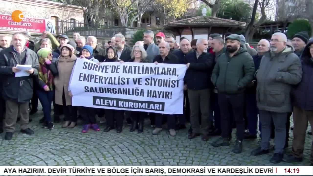 - Alevi Kurumları, İstanbul'da Bulunan Şahkulu Dergahı'nda Suriye'de Alevilere Yönelik Saldırılara İlişkin Açıklama Yapıyor
- Can Aktüel Programı CanTV'de - CANTV