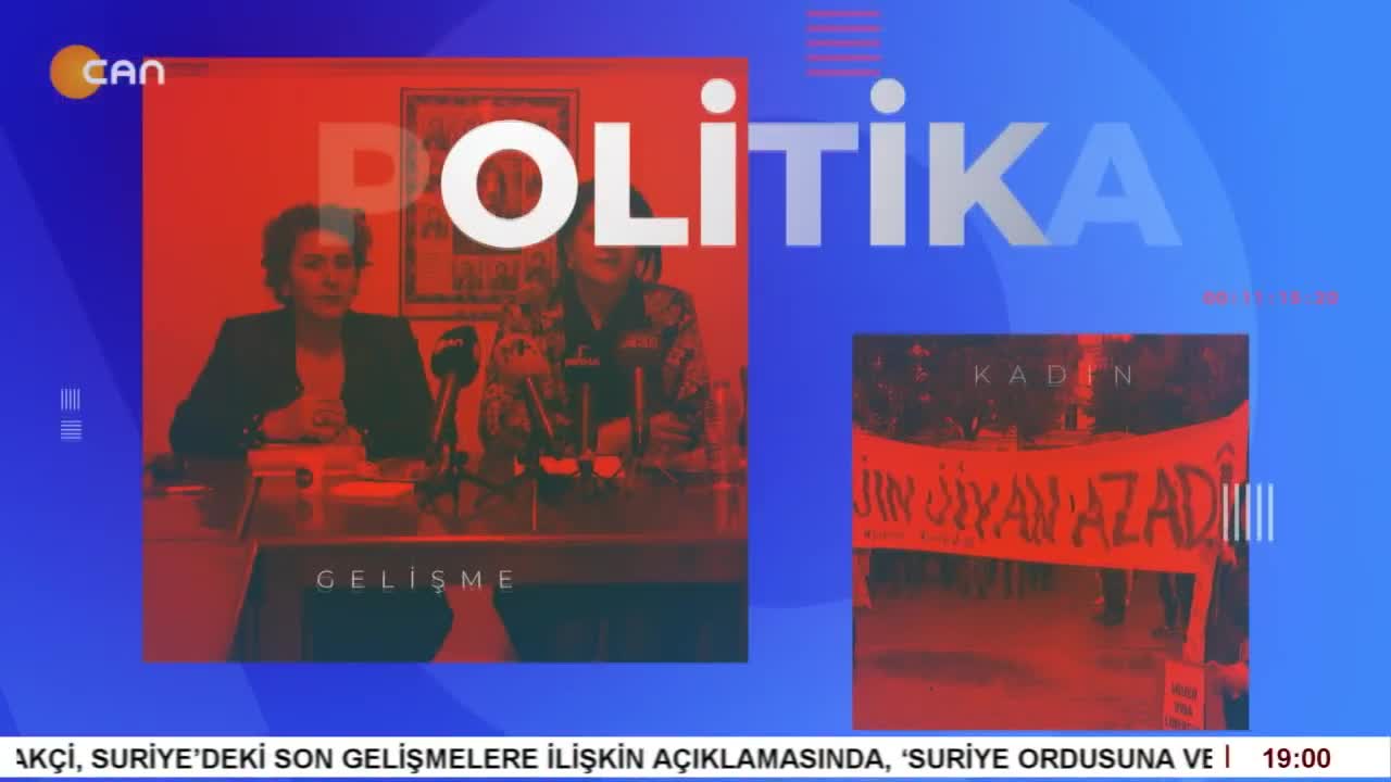 - Kuzey Ve Doğu Suriye'ye Saldırılar Protesto Edildi
- PSAKD Adıyaman Şubesi 9. Olağan Genel Kurulunu Gerçekleştirdi
- 'Yenidoğan Çetesi' Davası
- Serpil Çelik Mert İle Can Aktüel Ana Haber Programının Konuğu FEDA Eşbaşkanı Demir Çelik - CANTV