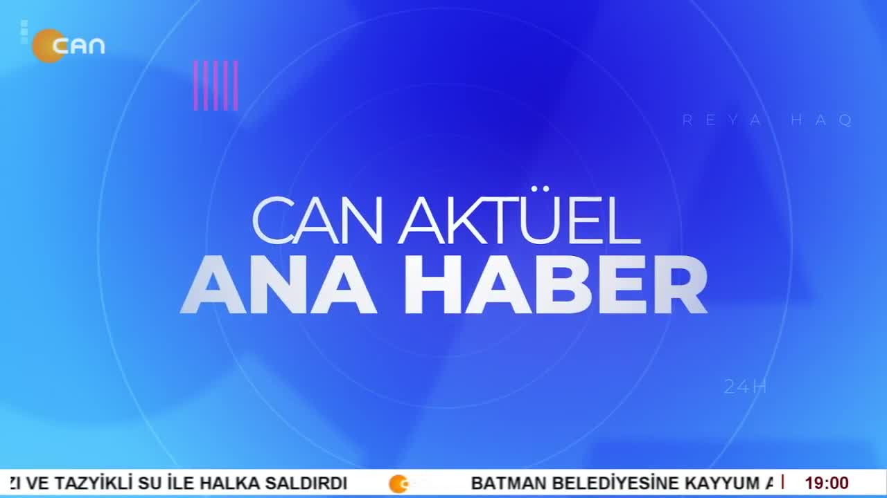 - Dervişoğlu'nun Katliam Çağrısına Tepkiler Sürüyor, 
- Kayyum Birçok Kentte Protesto Edildi, 
- Mardin'de Kayyum Protestoları 5. Gününde, 
Elif Sonzamancı ile Can Aktüel Ana Haber. - CANTV