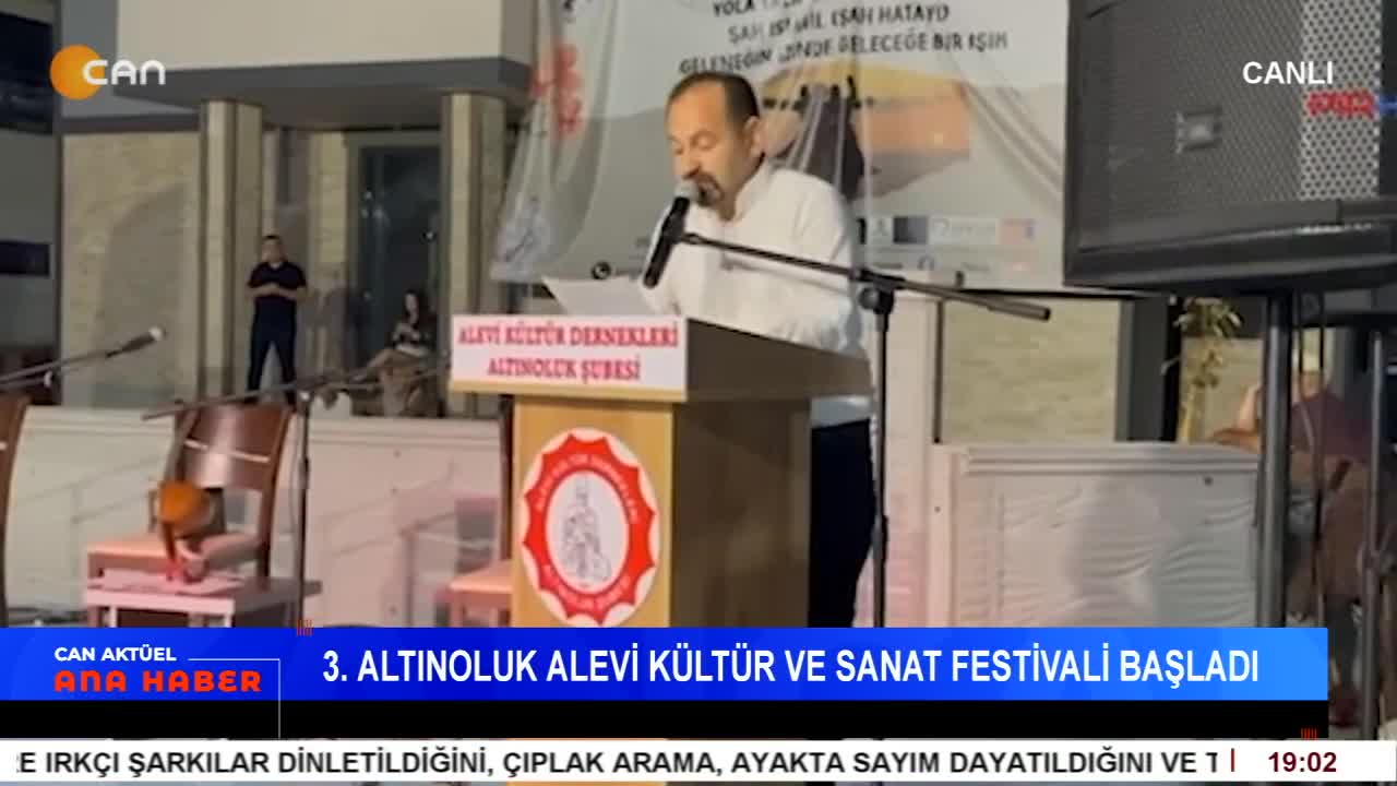 - 3. Altınoluk Alevi Kültür Ve Sanat Festivali Başladı 
- Karakoçan Kültür Ve Doğa Festivali Yarın Başlıyor 
- Niğde'den Sonra Ankara Altındağ'da Katledilmiş Halde Onlarca Köpek Bulundu 
- Türkiye'de 6,5 Milyon Çocuk Yoksul 
- Elif Sonzamancı İle Can Aktüel Ana Haber - CANTV