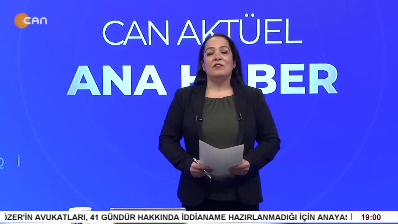 - Suriye'de Son Gelişmeler
- Batman'da Kayyum'a Tepki
- Kırklareli Topçubaba Cemevi Trakya Bektaşileriyle Bir Araya Geldi
- PSAKD Ataşehir Şubesi 14. Olağan Genel Kurulunu Yaptı
- Serpil Çelik Mert İle Can Aktüel Ana Haber - CANTV