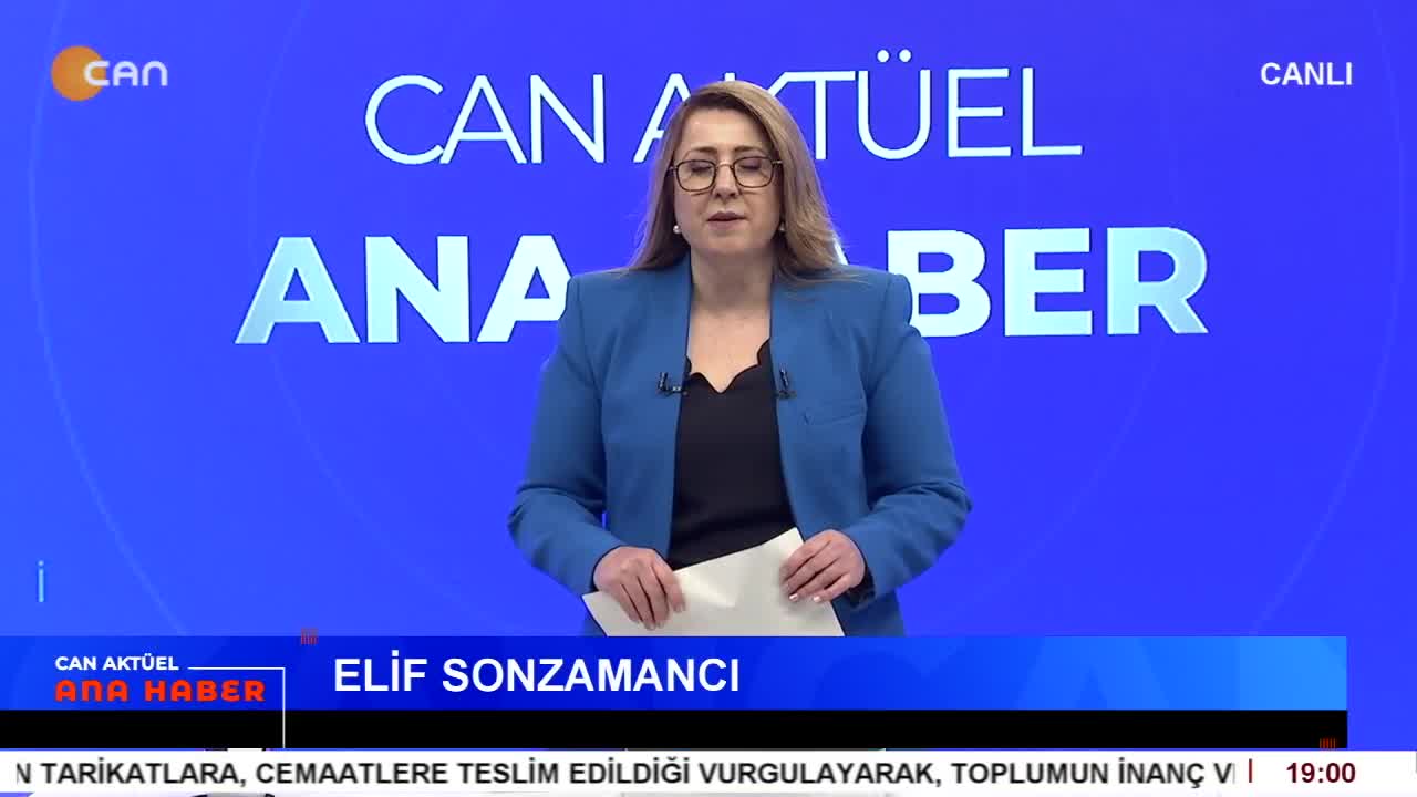 - Kuzey Ve Doğu Suriye'ye Yönelik Saldırılar
- DEM Parti'den Rojava 
- Kayapınar'da ' Hanımeller Çarşısı ' Kuruldu
- Hatice Onaran İçin Dayanışma Eylemi
- Elif Sonzamancı İle Can Aktüel Ana Haber Bugünkü Konuk İHD Eş Genel Başkanı Hüseyin Küçükbalaban - CANTV