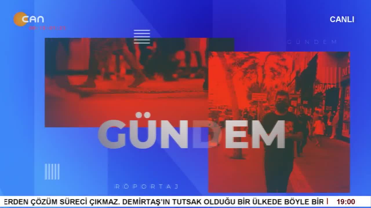 - Tunceli Sempozyumu'na Tepki 
- DEM Parti Grup Başkanları Muhabirlerle Bir Araya Geldi 
- Eylül Ayı Laiklik İhlalleri Raporu Yayınlandı 
- İşid'in Katlettiği Kadri Bağdu Mezarı Başında Anıldı 
- Serpil Çelik Mert İle Can Aktüel Ana Haber - CANTV