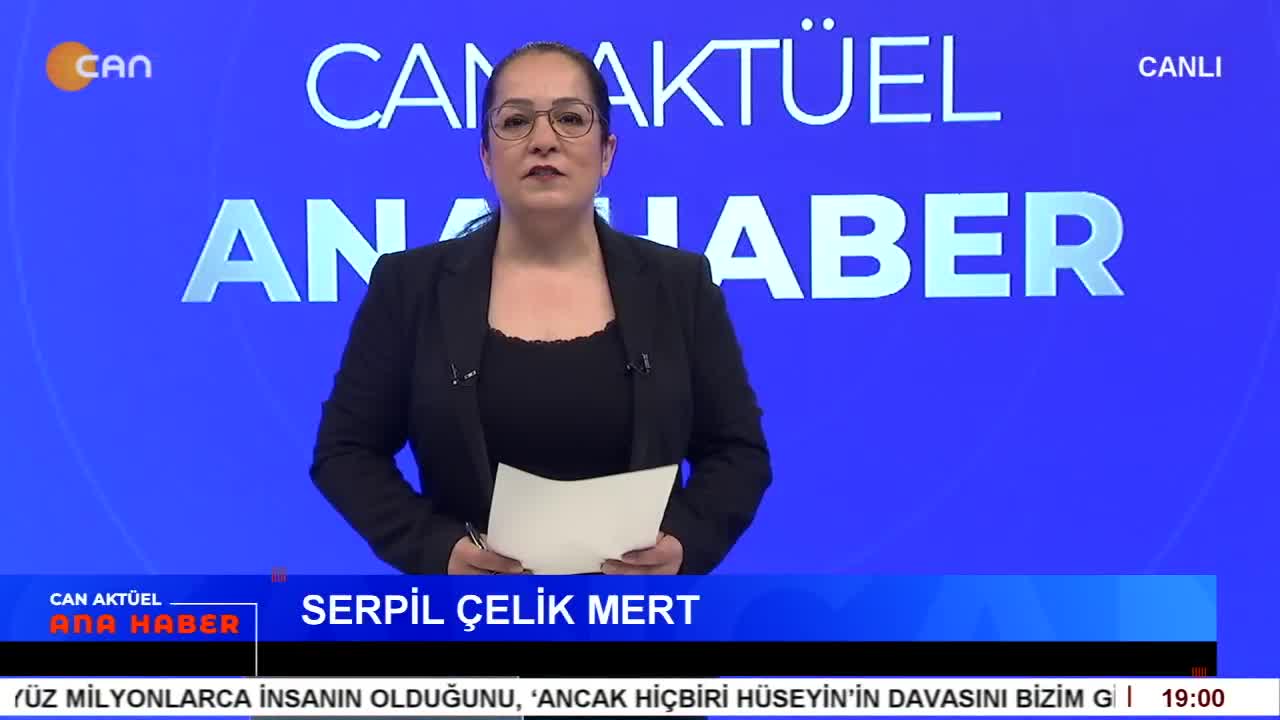 - DEM Parti Ve CHP'den Grup Toplantıları
- PSAKD Edremit Şubesi'nde, Muharrem Sohbeti Gerçekleşti
- Hiranur Vakfı Davası
- KASK ' Sefalete Teslim Olmayacağız ' Eylemi Yaptı
- Serpil Çelik Mert İle Can Aktüel Ana Haber - CANTV