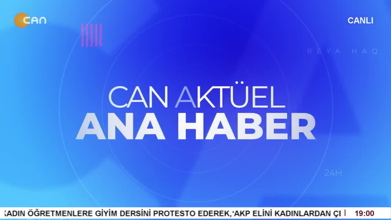 - AABF 16. Olağan Genel Kurulu Başladı. CAN TV Sunucusu Serpil Çelik Mert Değerlendiriyor. 
- 'Yenidoğan Çetesi' Soruşturması Devam Ediyor. 
- DEM Parti MYK Toplantısı: 'Çözüm İçin İyi Niyet Yetmez' 
- Dersim Pertek Karayolu Çöktü 
- Ezgi Özer İle Can Aktüel Ana Haber - CANTV