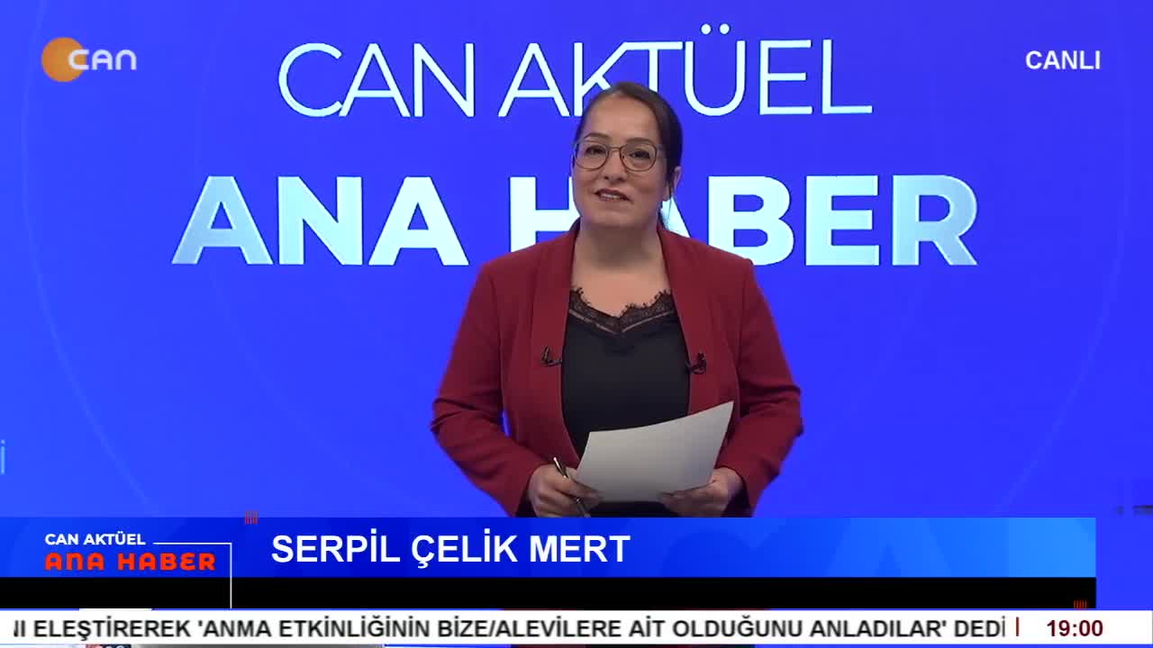 - Alevi Örgütleri Bakan Ersoy İle Görüşecek
- DEM Parti MYK Toplantısı
- Öğrenciler Örgün Eğitimden Uzaklaştırılıyor
- Ceza Evi Hak İhlalleri
- Mersin Çevre Platformu'ndan Suç Duyurusu
- Serpil Çelik Mert İle Can Aktüel Ana Haber - CANTV