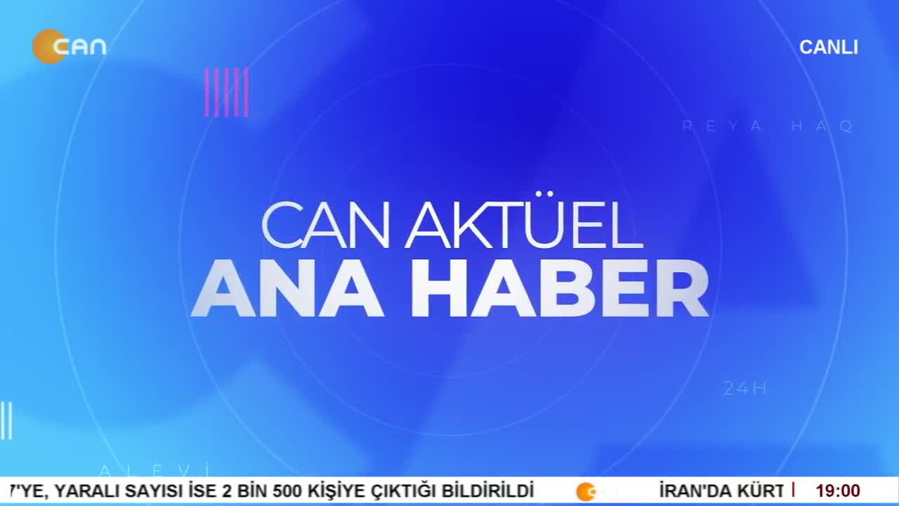 - 22. Munzur Festivali Başlıyor 
- Sarız'da Cemevi Olmayan Köylerde İnşaatlar Başlatıldı 
- Tuncer Bakırhan'ın Annesi Düzenlenen Törenle Toprağa Verildi 
- Mersin'de Kürtçe Halay Çektikleri İçin Gözaltına Alındılar 
- Elif Sonzamancı İle Can Aktüel Ana Haber - CANTV