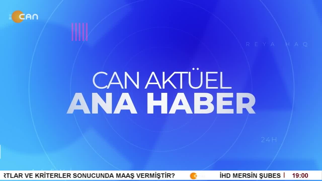 - Kutsal Munzur Gözeleri Tehdit Altında
- İstanbul Ve İzmir'de Çok Sayıda Eve Baskın
- DEM Parti Ve Erdoğan'dan Grup Toplantıları
- Eğitimcilere ÇEDES Ayarı
- Elif Sonzamancı İle Can Aktüel Ana Haber Programının Bugünkü Konuğu DEDEF Başkanı Ali Rıza Bilir - CANTV