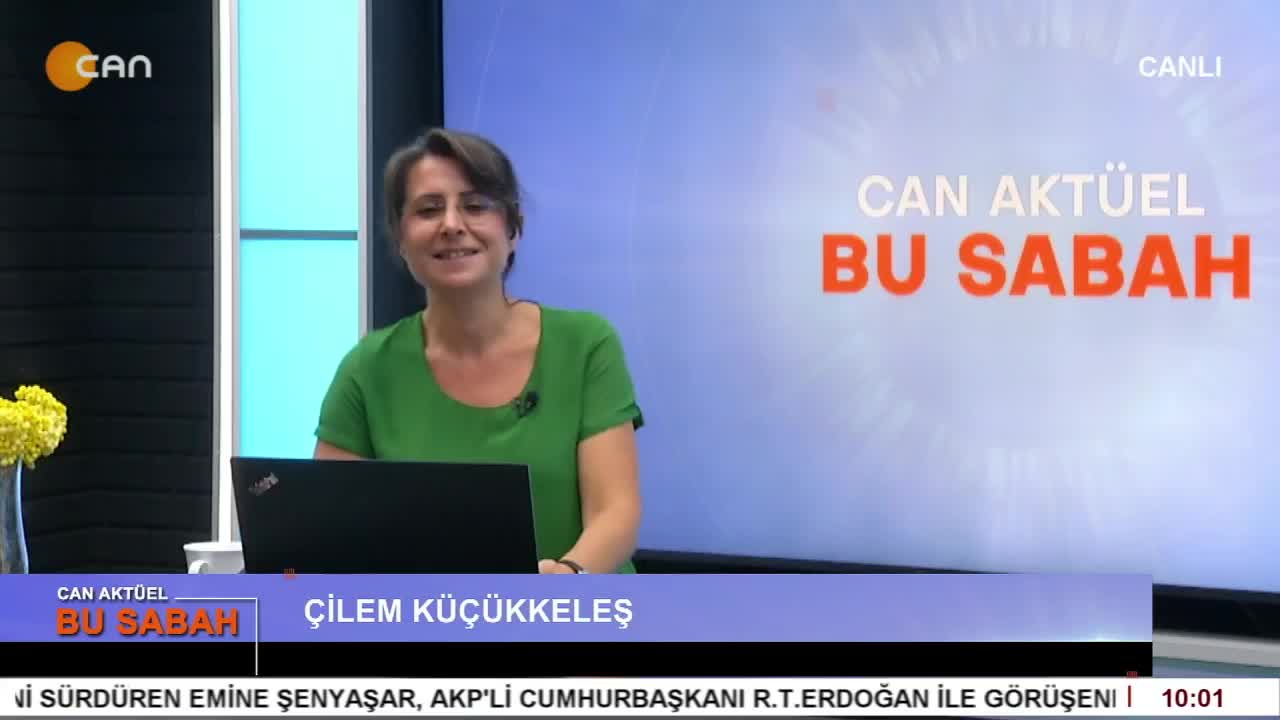 Çilem Küçükkeleş’in sunumuyla Can Aktüel Bu Sabah programınıın konuğu PSAKD Genel Başkanı Cuma Erçe - CANTV