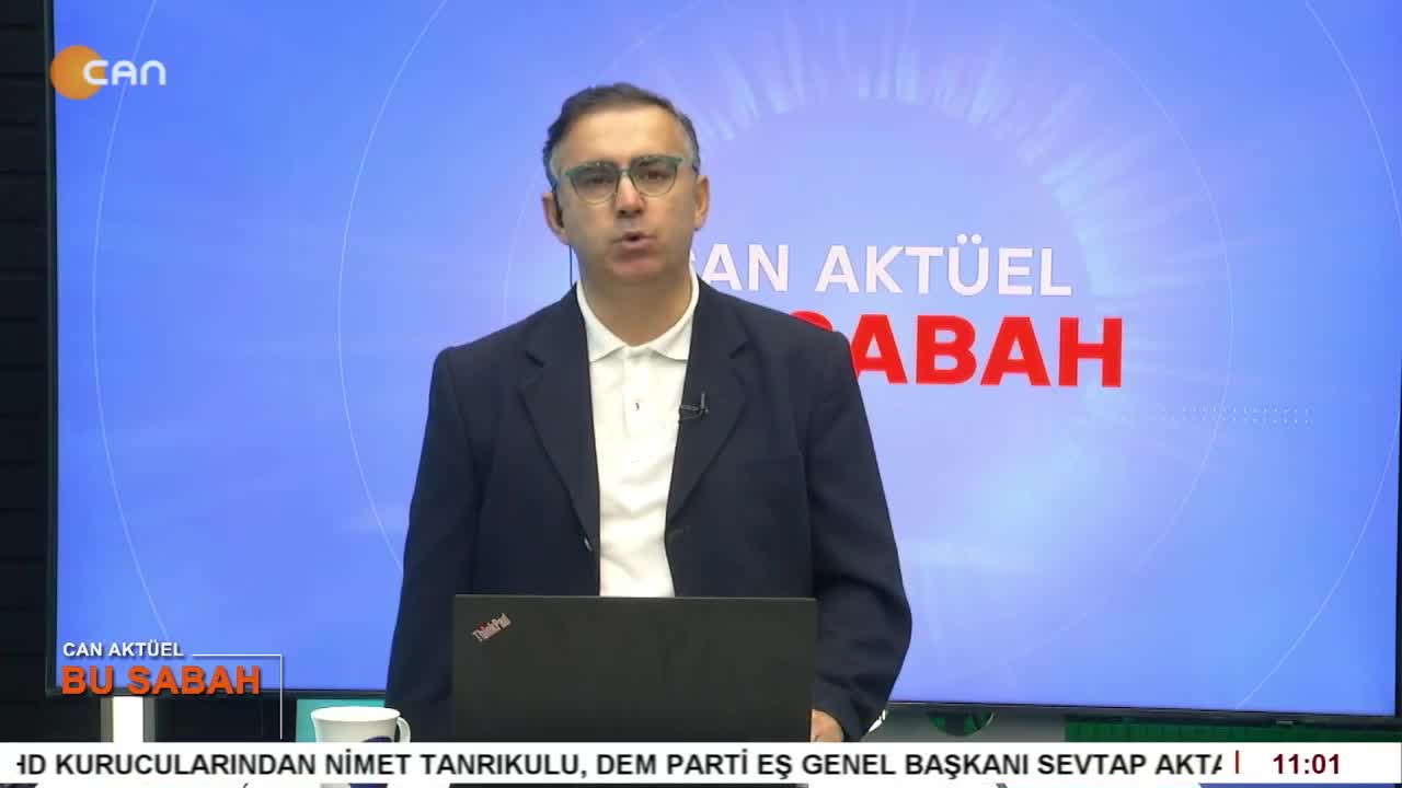 Attila Taş’ın sunumuyla Can Aktüel Bu Sabah’ın konuğu Siyaset Bilimci Eren Aksoyoğlu. - CANTV