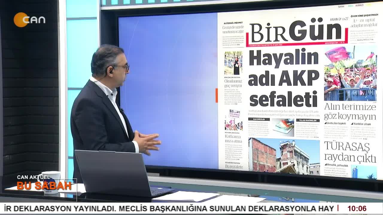 Atillâ Taş’ın Sunduğu Can Aktüel Bu Sabah Programı 1. Bölüm - CANTV