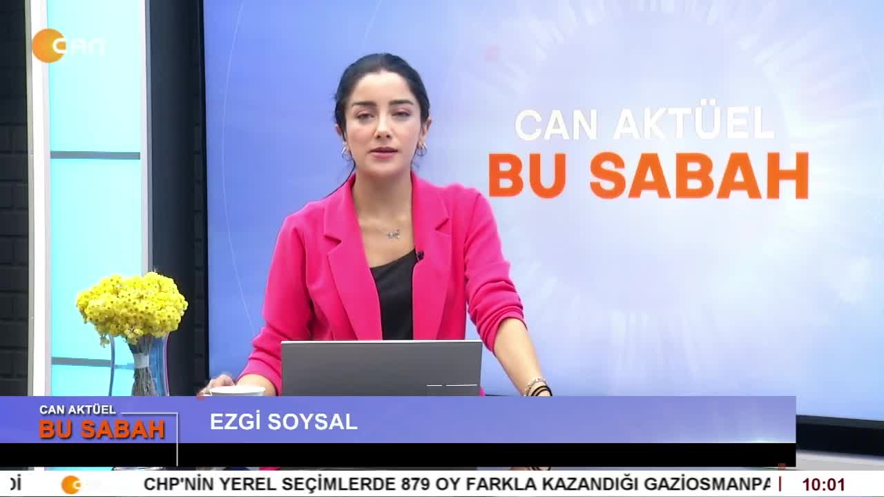 Ezgi Soysal’ın sunduğu Can Aktüel Bu Sabah programının bugünkü konuğu CHP Bursa Milletvekili Orhan Sarıbal.