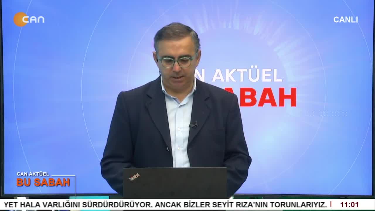 Attilâ Taş’ın sunumuyla Can Aktüel Bu Sabah programının konuğu MLSA Eş Direktörü Barış Altıntaş. - CANTV