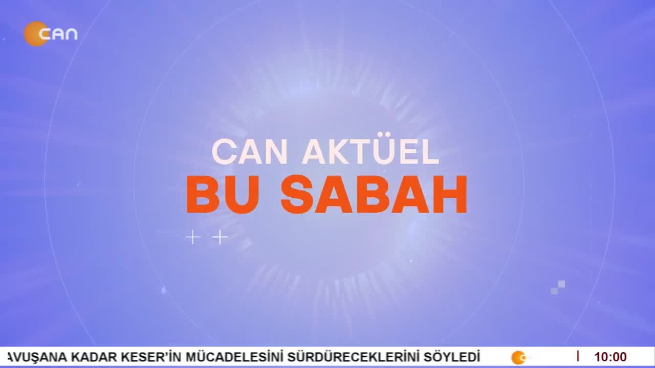 Veli Haydar Güleç'in Sunduğu Can Aktüel Bu Sabah'ın Konuğu Gazeteci İsmail Pehlivan - CANTV