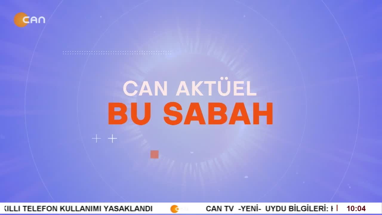 Çilem Küçükkeleş İle Can Aktüel Bu Sabah Programı CanTV'de - CANTV