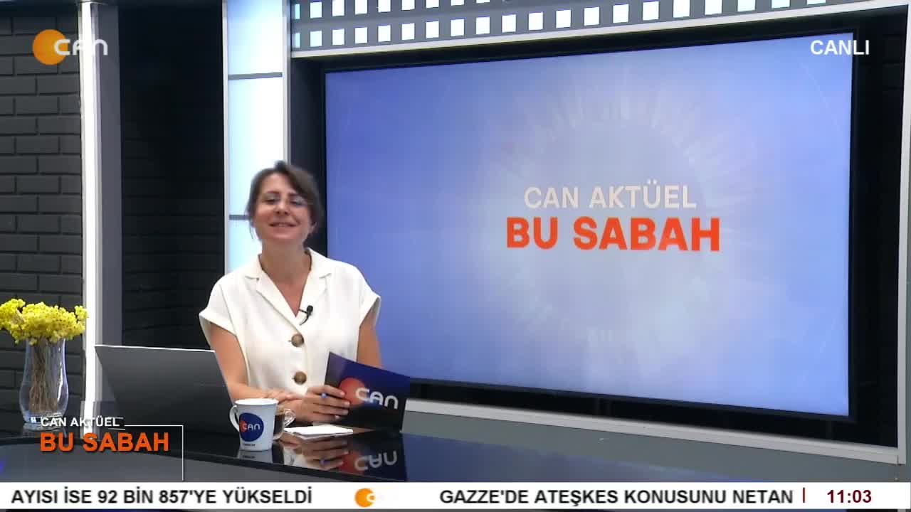 Çilem Küçükkeleş İle Can Aktüel Bu Sabah Programının Konuğu Şahkulu Sultan Dergahı Vakfı Yöneticisi Kanber Yıldırım - CANTV