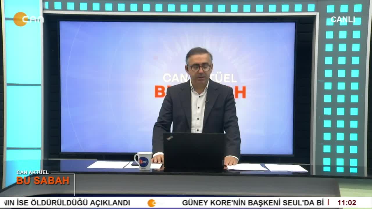 Attilâ Taş’ın sunumuyla Can Aktüel Bu Sabah programının konuğu EMEP Genel Başkanı Seyit Aslan. 2 Bölüm. - CANTV