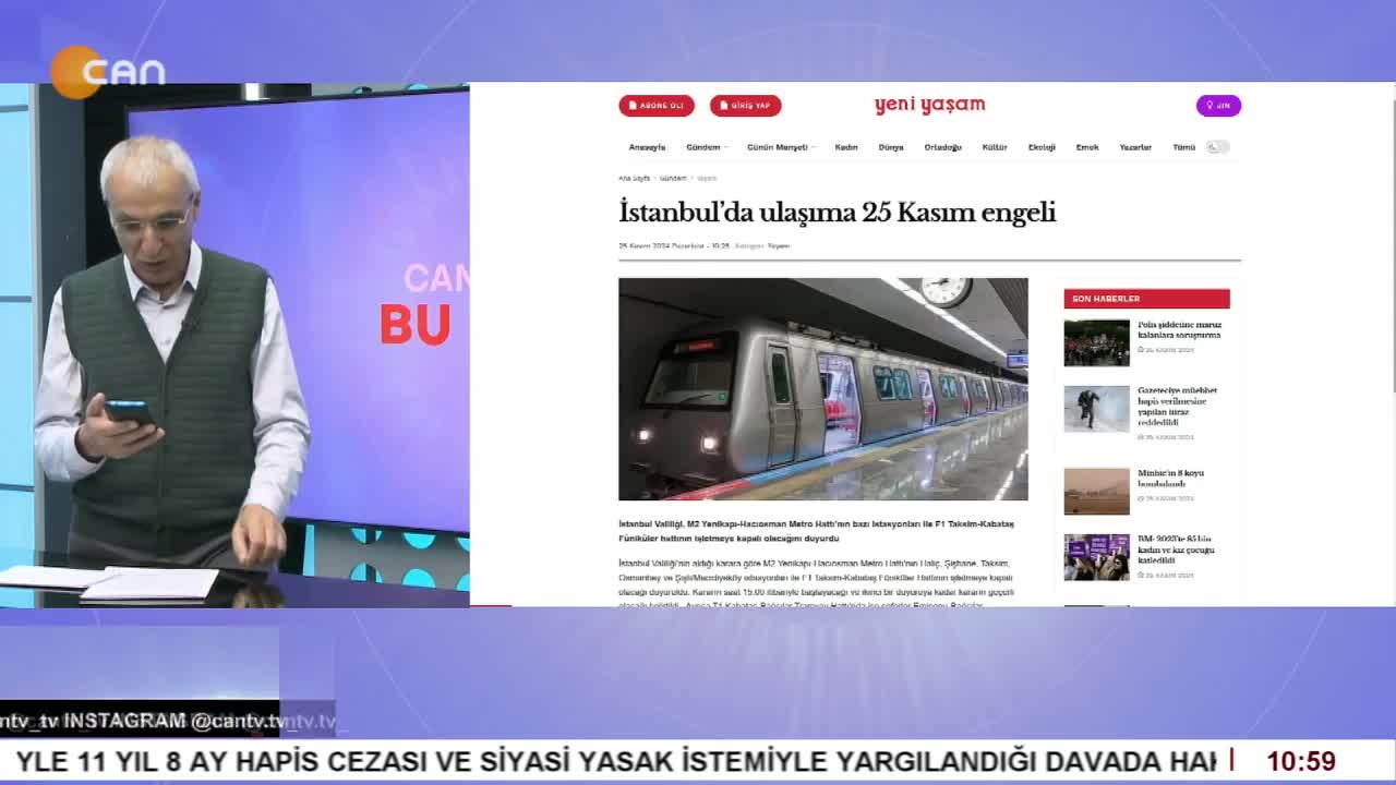 Veli Haydar Güleç ile Can Aktüel Bu Sabah’ın konuğu Mor Dayanışma’dan Cemile Baklacı. 2 Bölüm - CANTV