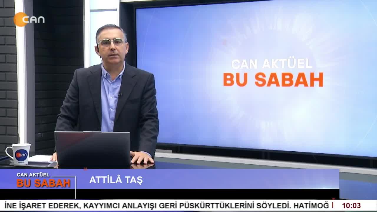 Attila Taş’ın sunumuyla Can Aktüel Bu Sabah programı Can Tv’de. - CANTV
